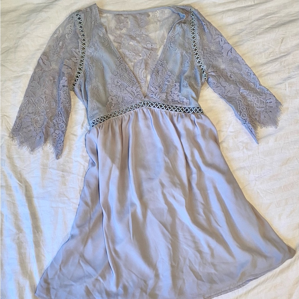 Boho Flowy lace dress